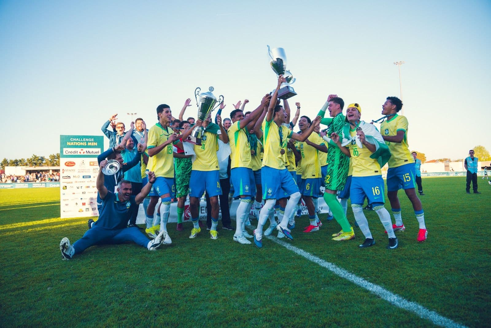 Brazil U16s beat Portugal, win Torneio de Montaigu for third time