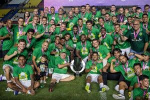 Porto Vitória celebrate first Capixabão title and national spots
