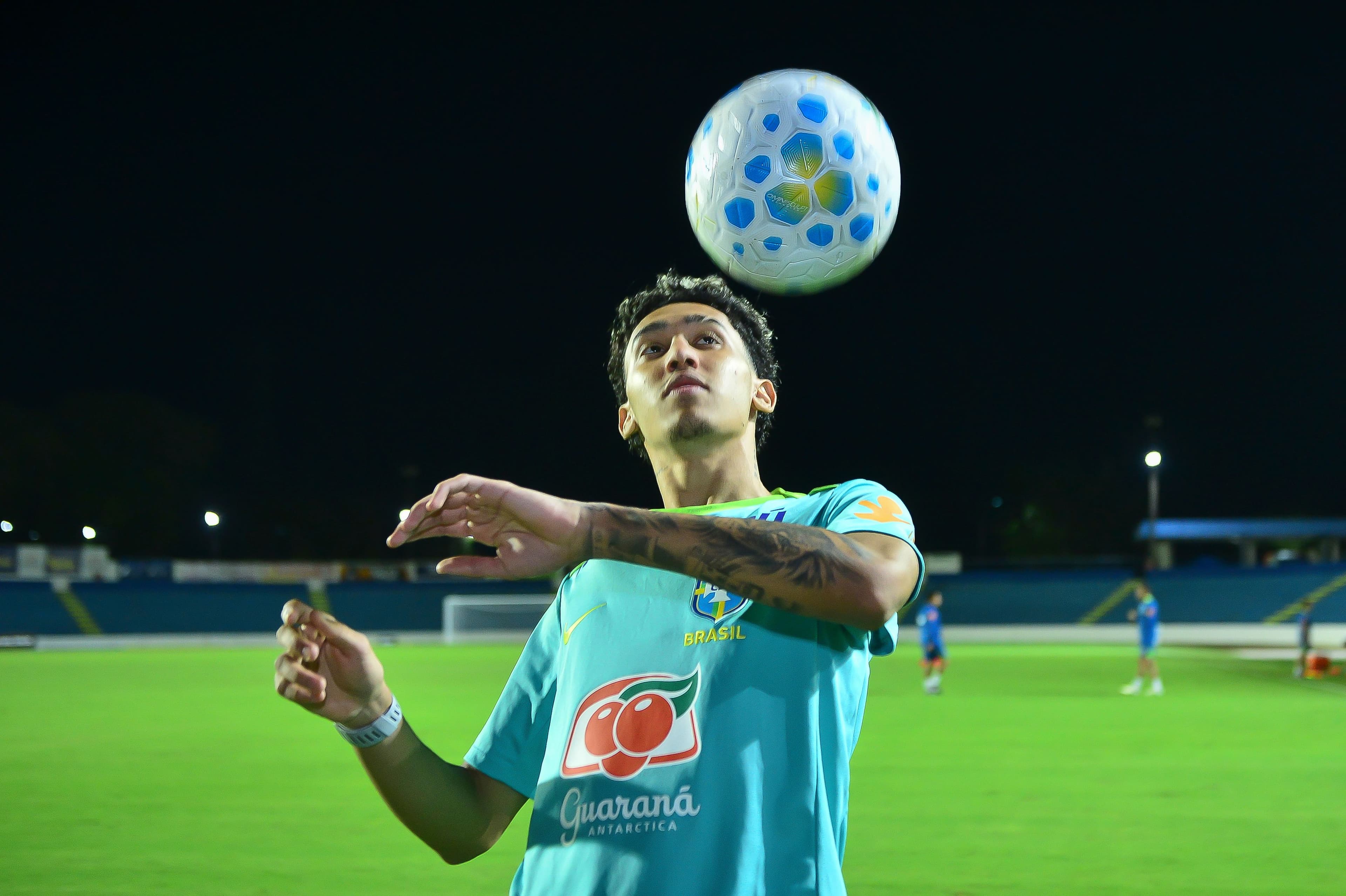 Isaque recalls goal against Paraguay and eyes Under-20 reunion