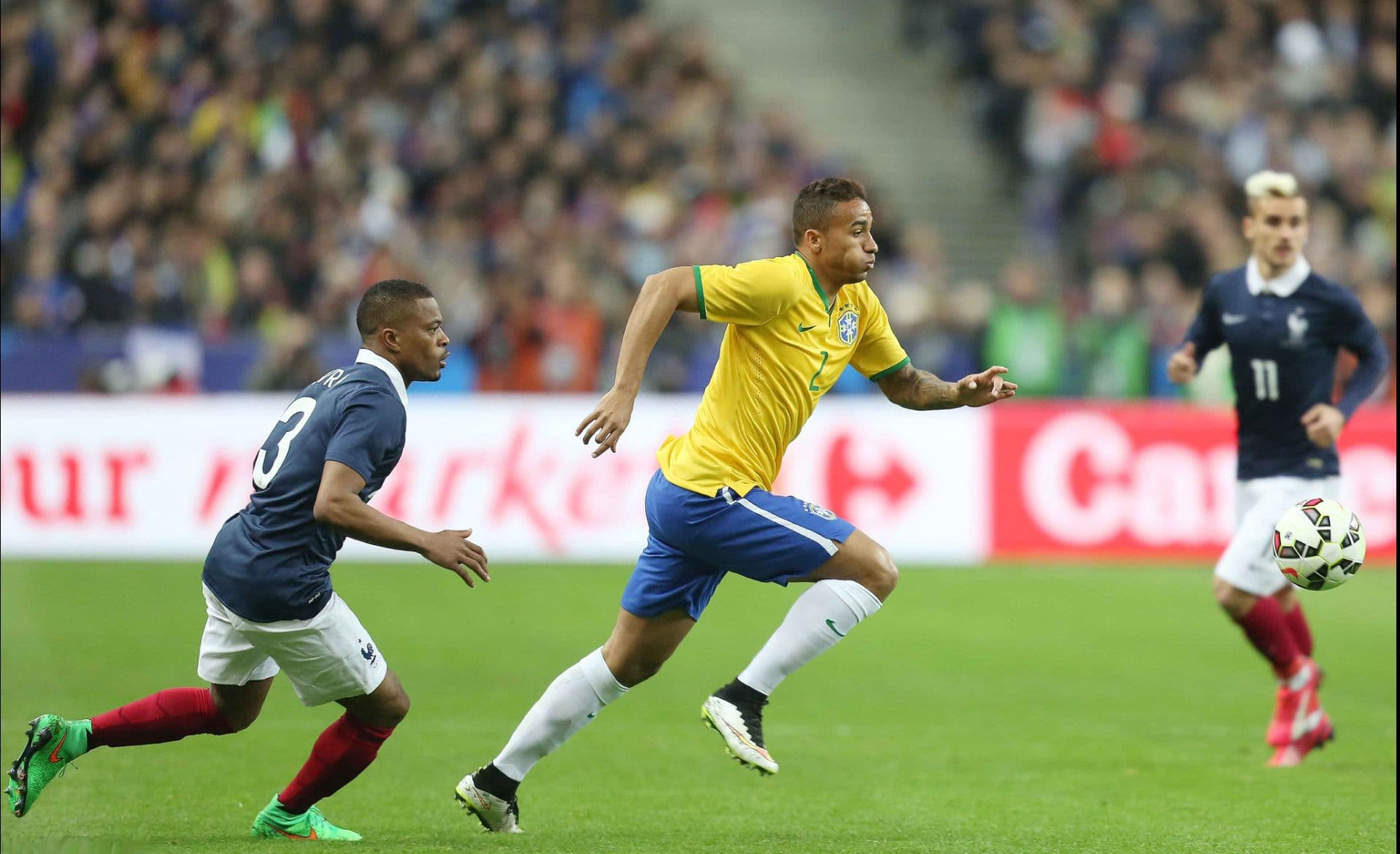 Rivals for nearly 100 years, Brazil and France are evenly matched