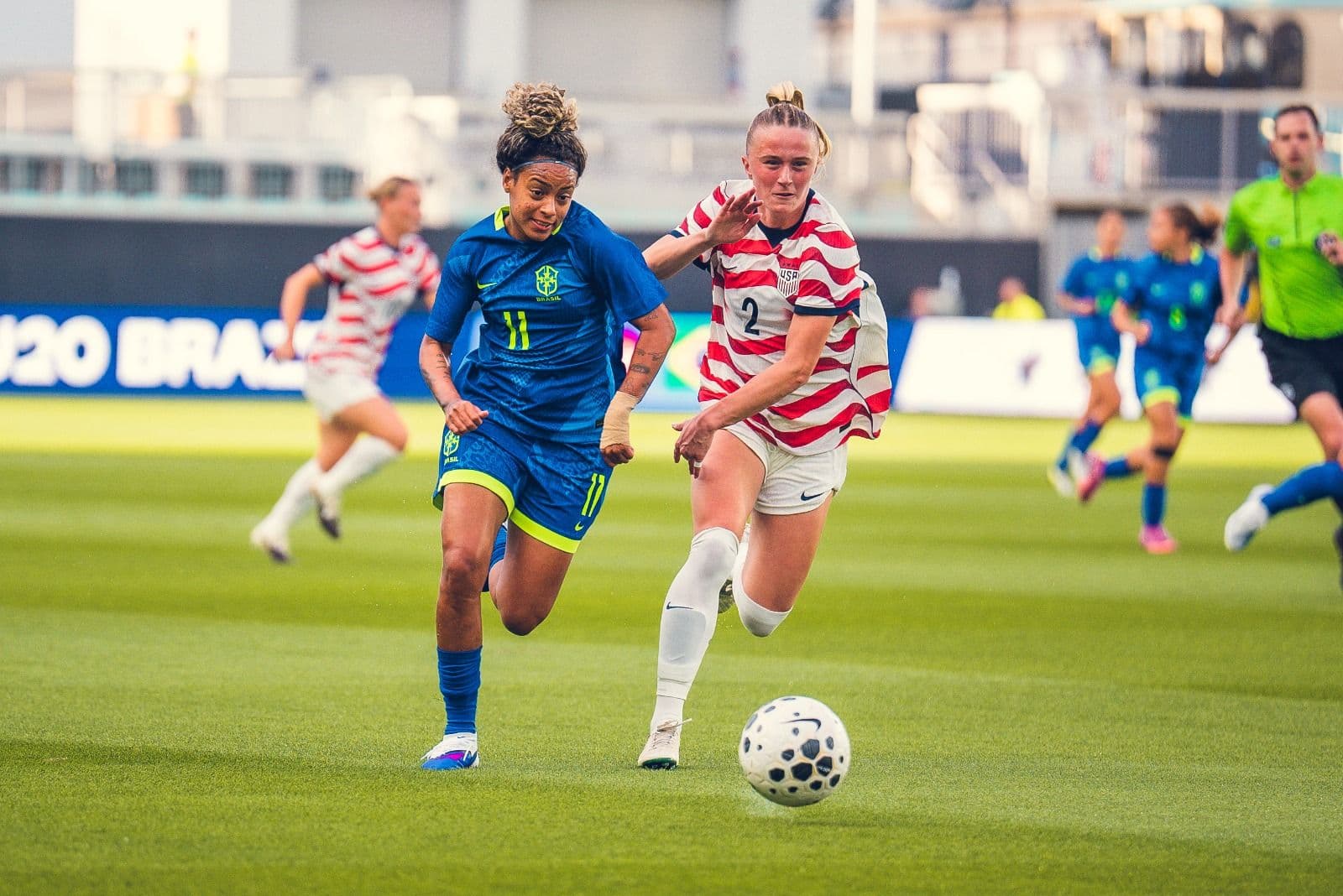 Brazil beaten by the United States in first friendly in Kansas