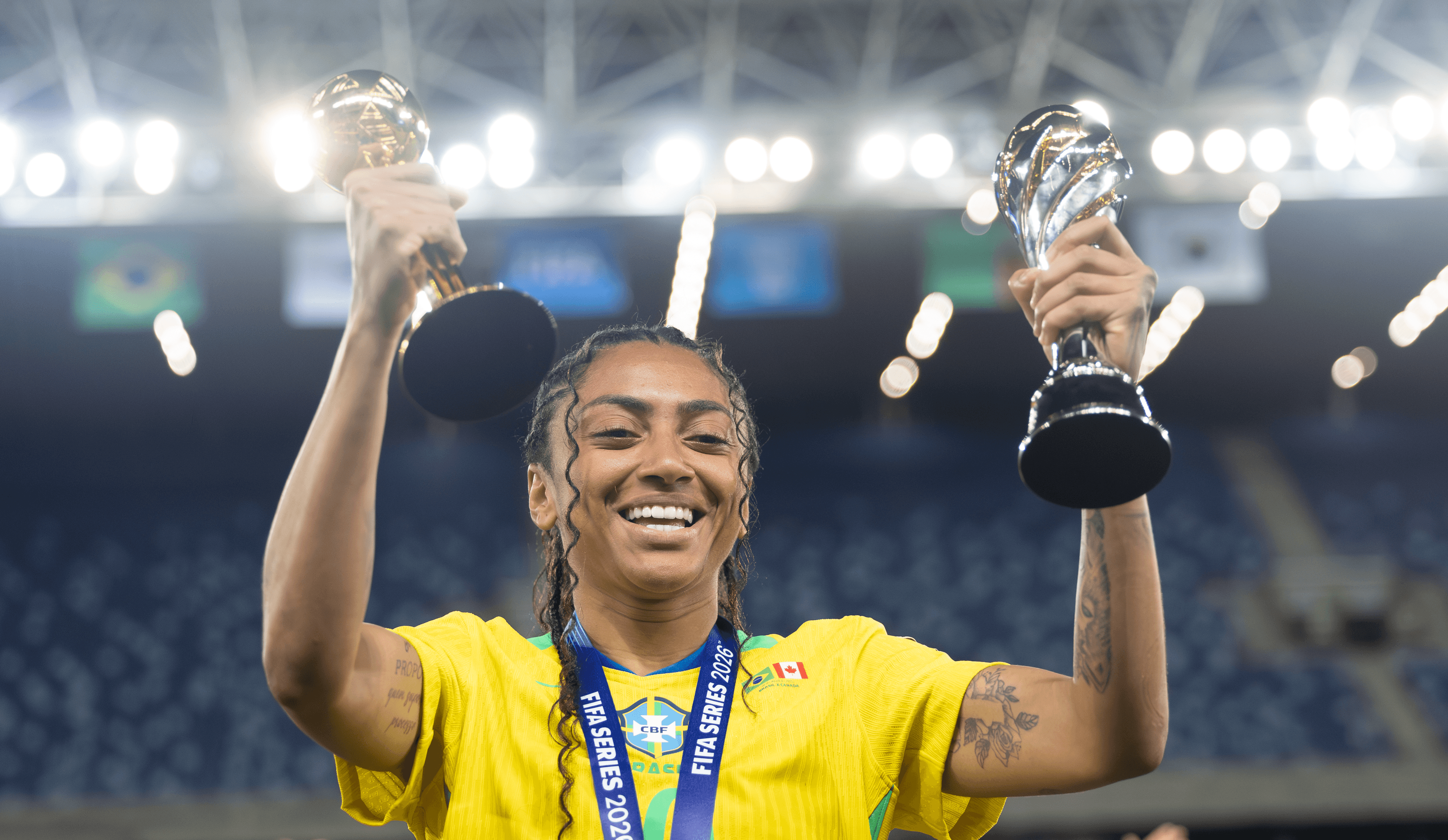 Kerolin voted best player of the FIFA Series