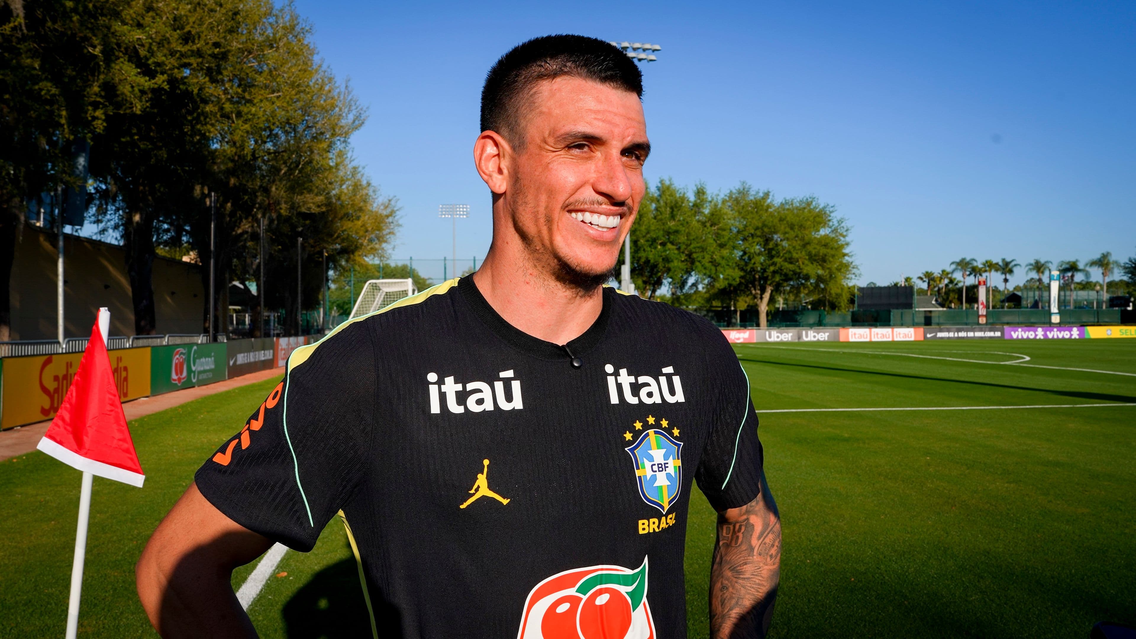 Ibañez celebrates return to the Brazil squad after three years