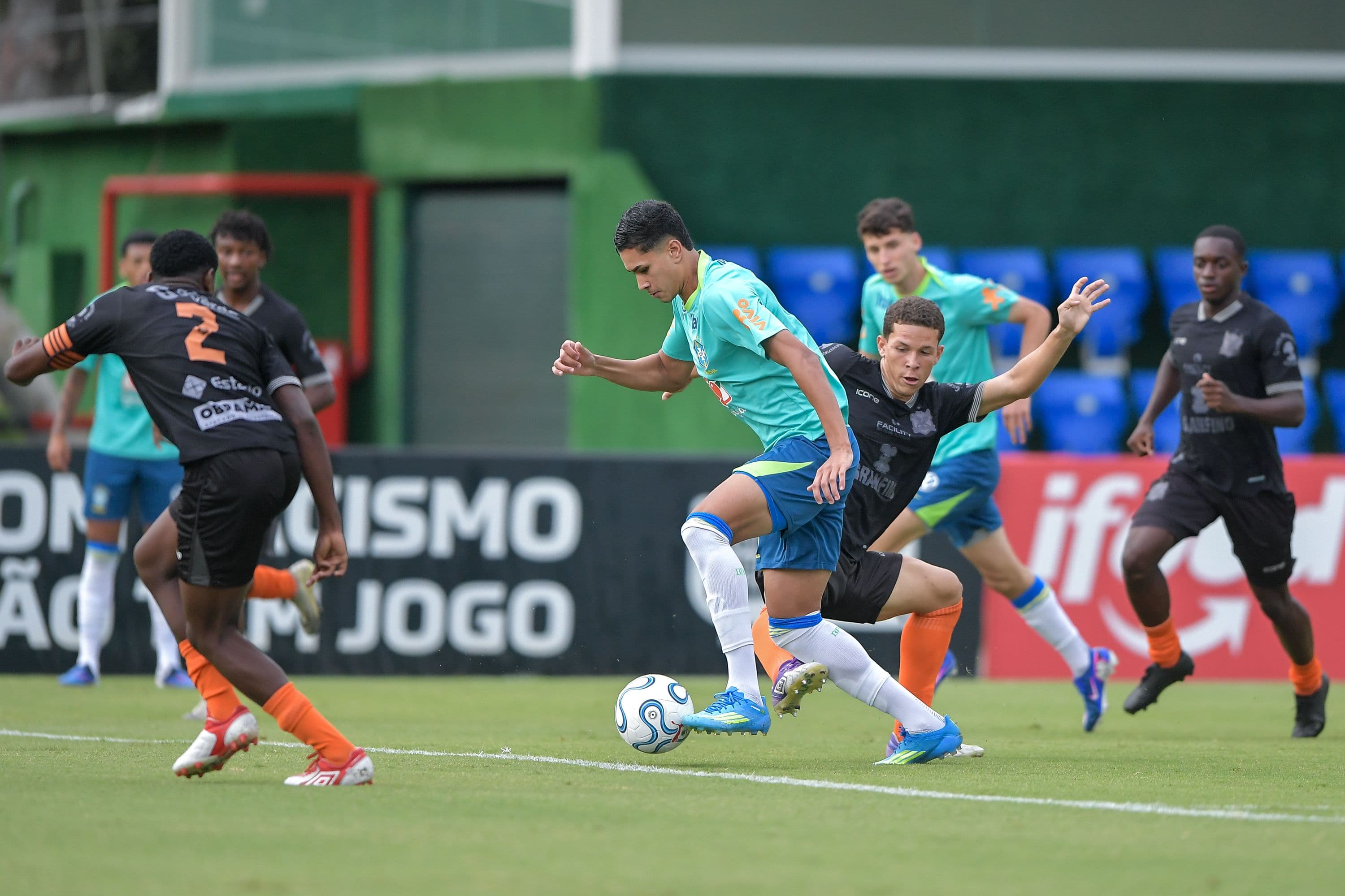 Brazil under-17s tune up for South American with Nova Iguaçu test
