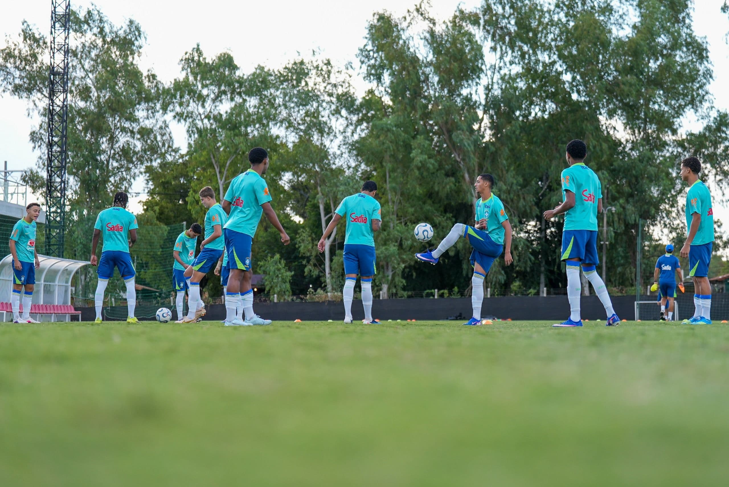 Preparations complete! Under-17s hold final session before Argentina clash