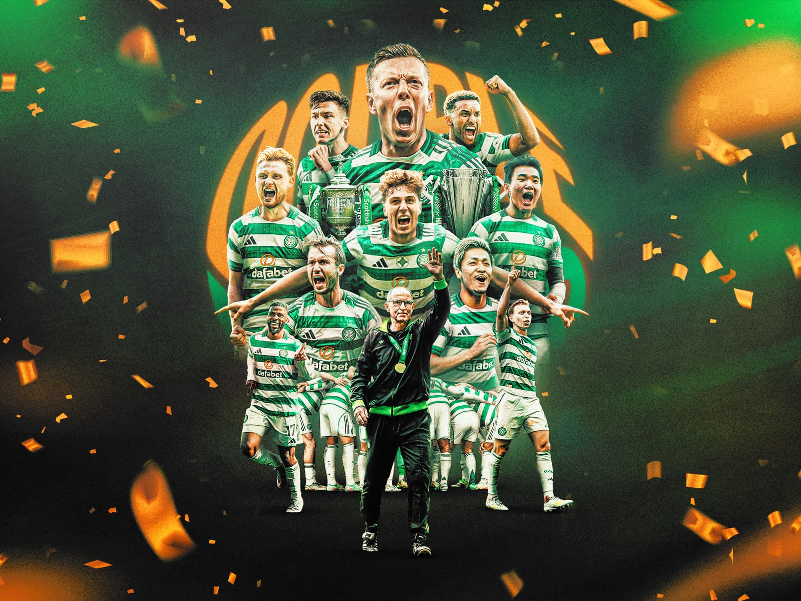 Watch the Hampden Celebrations Live on the App