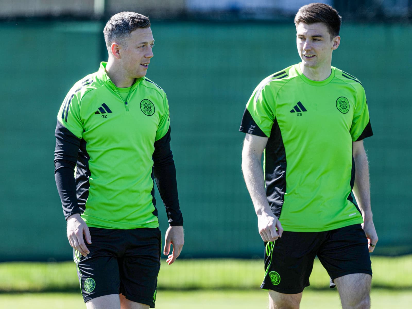 Training Gallery: Celtic v Falkirk