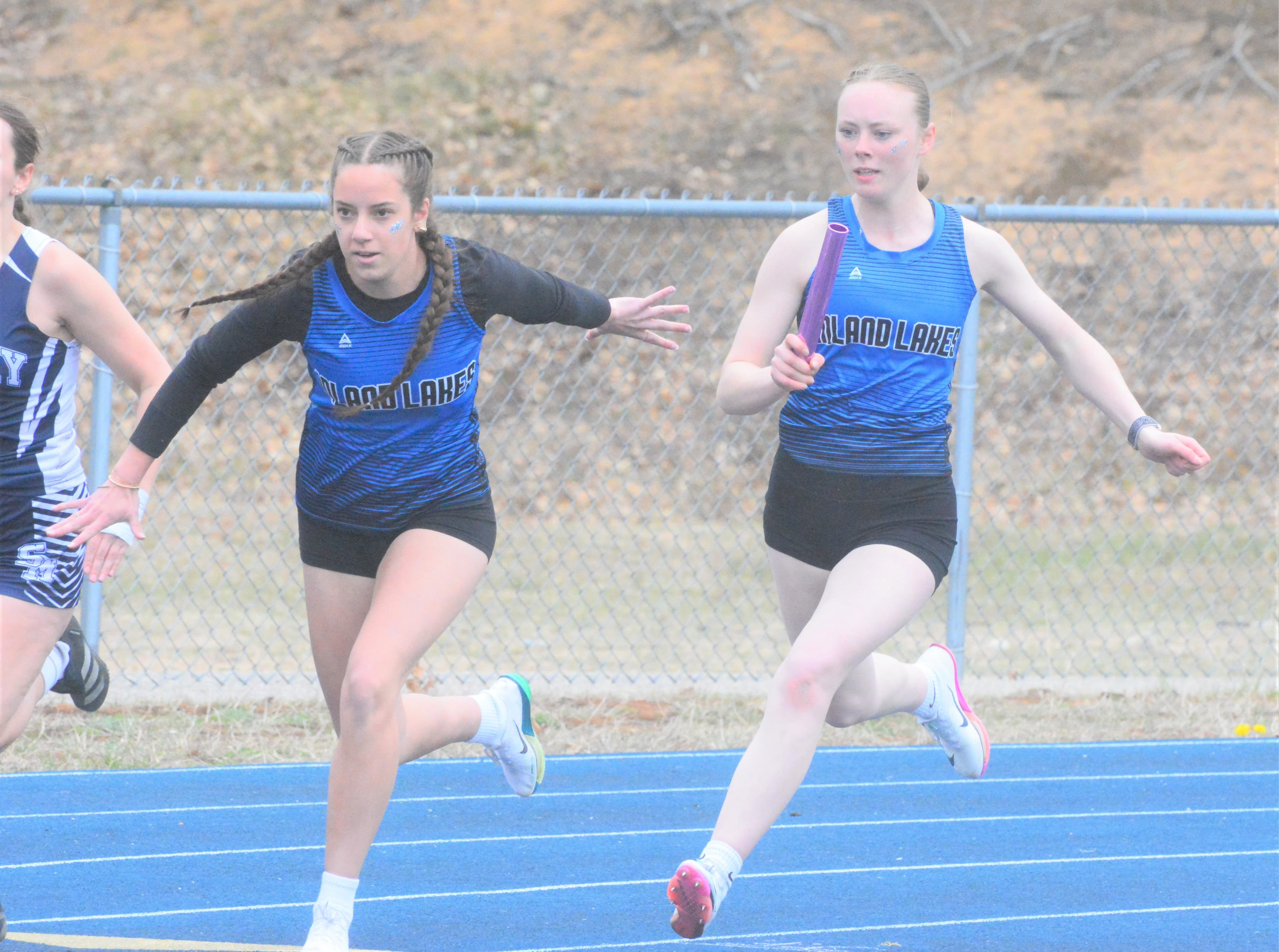 'All in’: Kaylee Taglauer a mainstay with Inland Lakes girls track