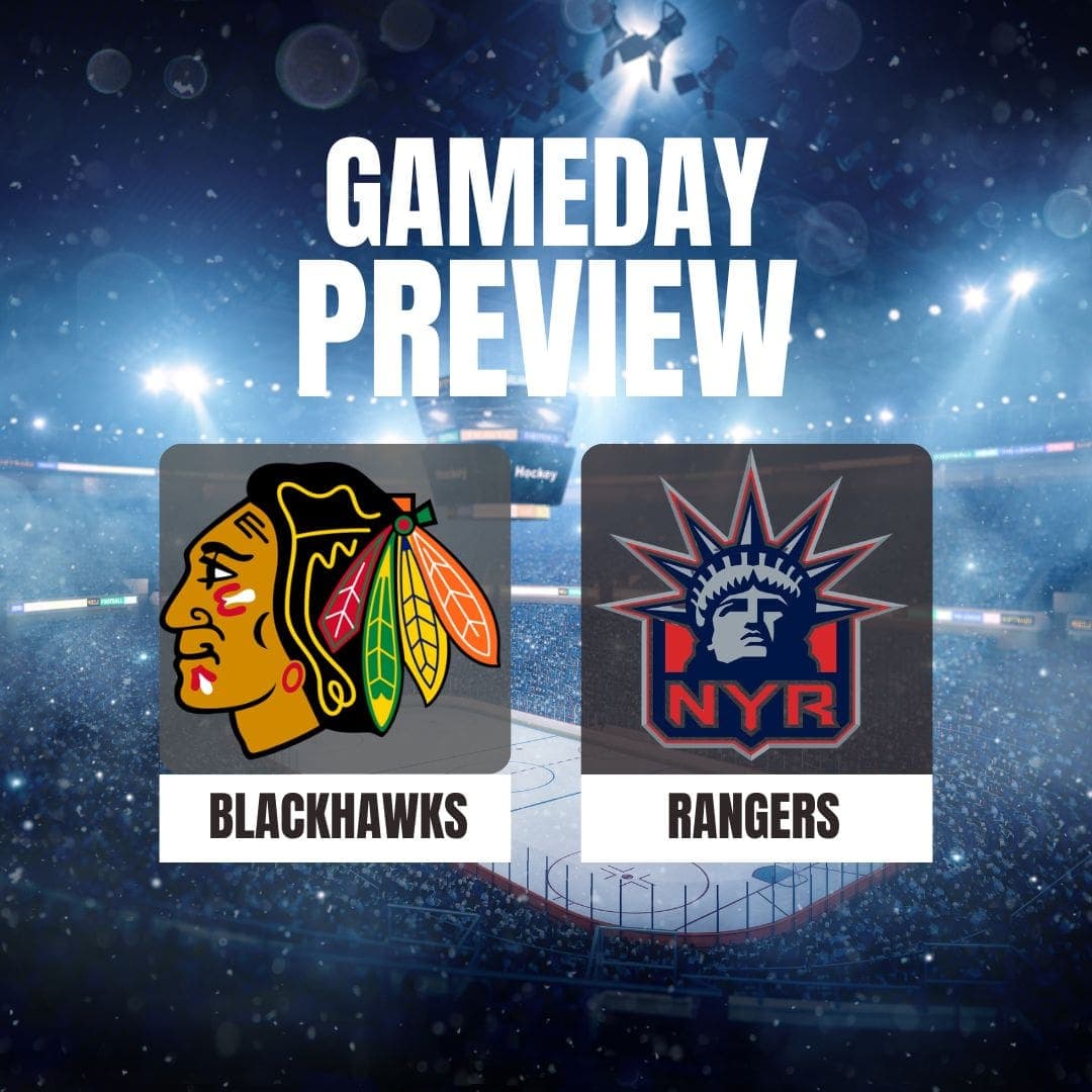 Blackhawks vs. Rangers: Road Trip Rolls into MSG, Preview, Lineups, & How To Watch