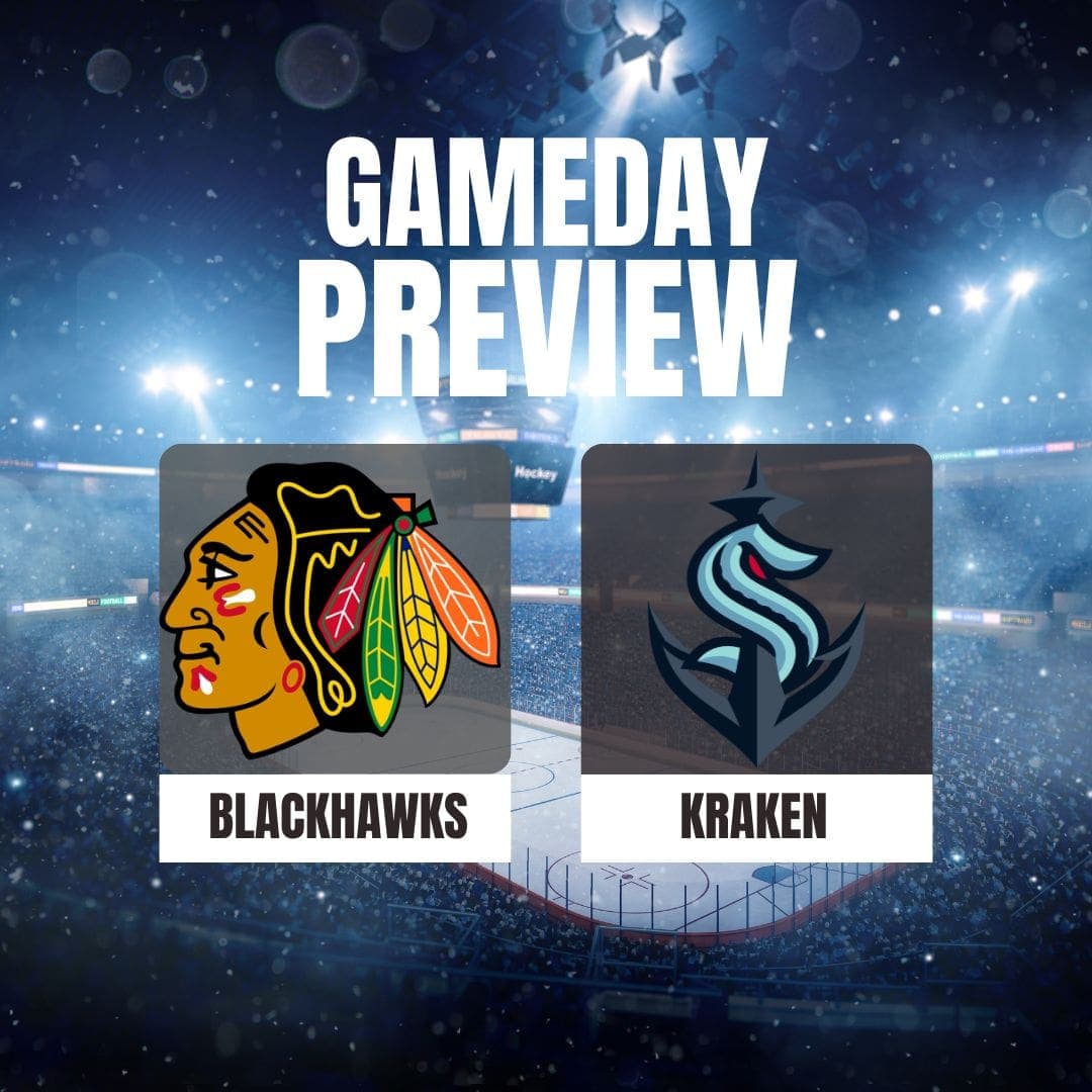 Blackhawks vs. Kraken: Lardis Update, Preview, Lineups, & How To Watch Game 77