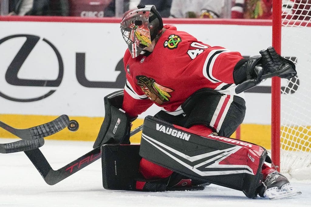 Blackhawks Goaltenders Finding Success Early in World Championship