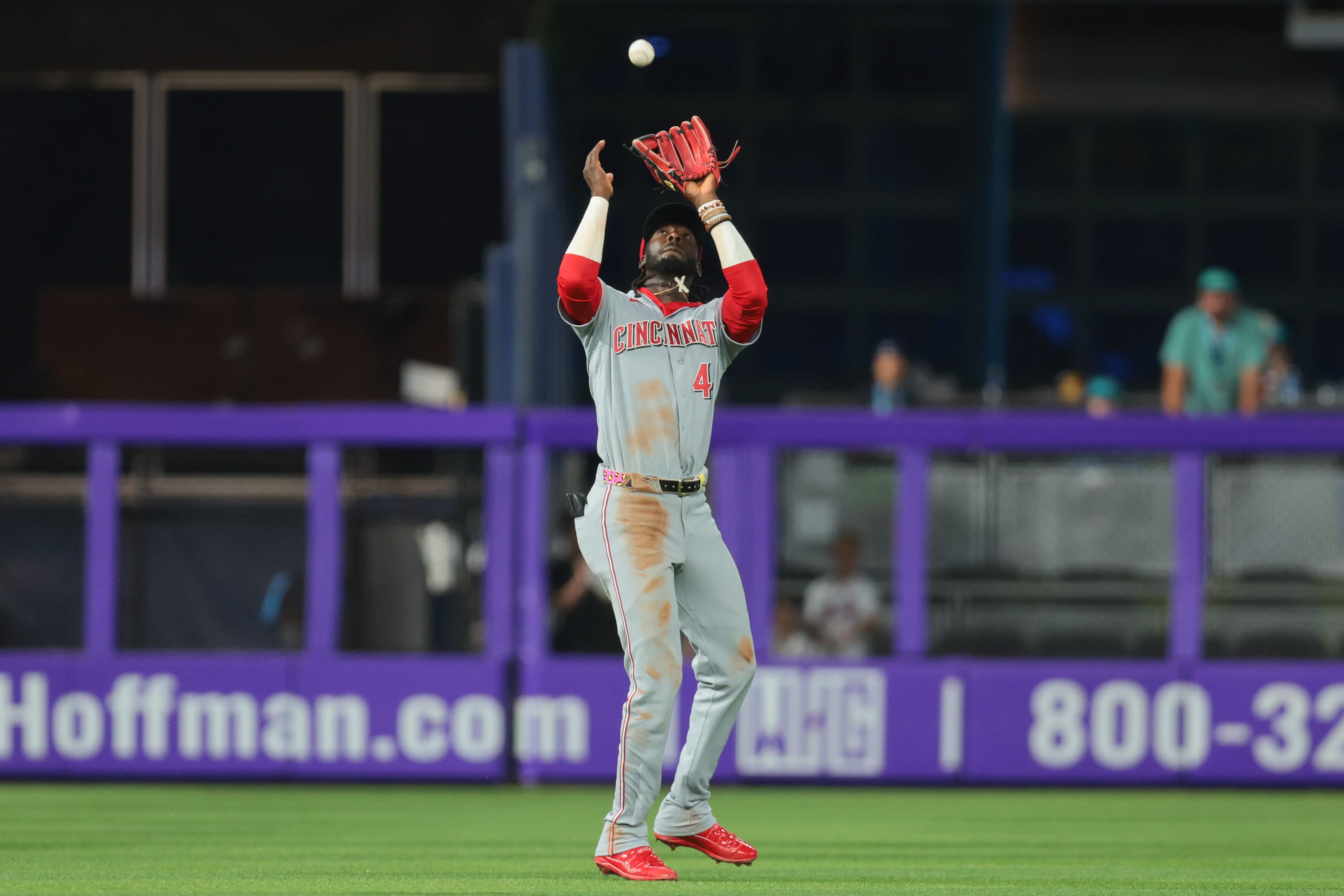 To err is human unless you're the Reds, who beat Marlins for 4th in row