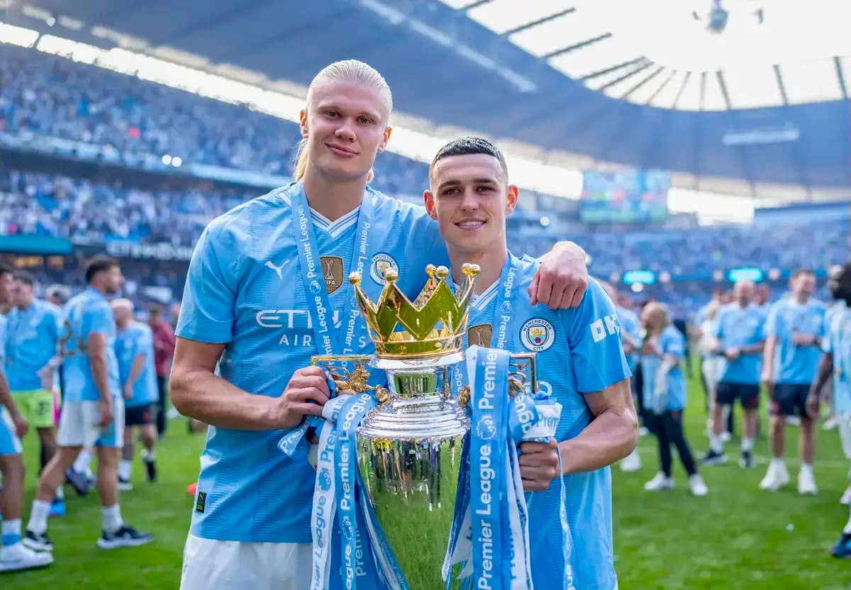 Erling Haaland reveals details of Phil Foden touchline chat after Borussia Dortmund defeat to Manchester City