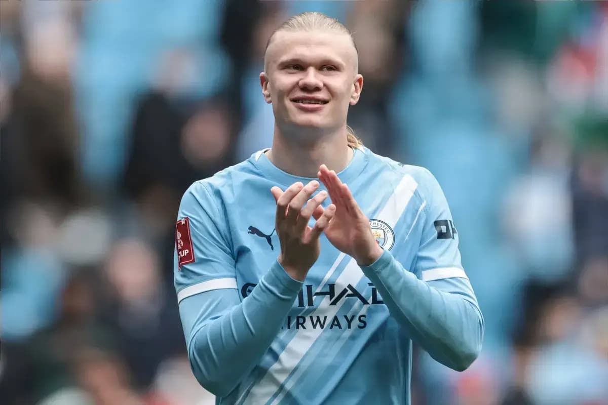 Erling Haaland drops Manchester City future hint after Liverpool FA Cup hat-trick
