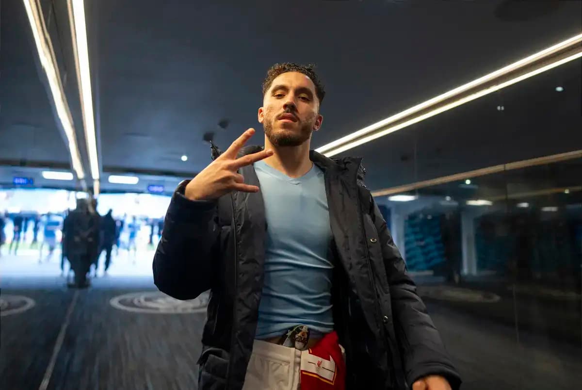 “I didn’t see that” – Pep Lijnders discusses Rayan Cherki shirt exchange incident in Liverpool FA Cup win