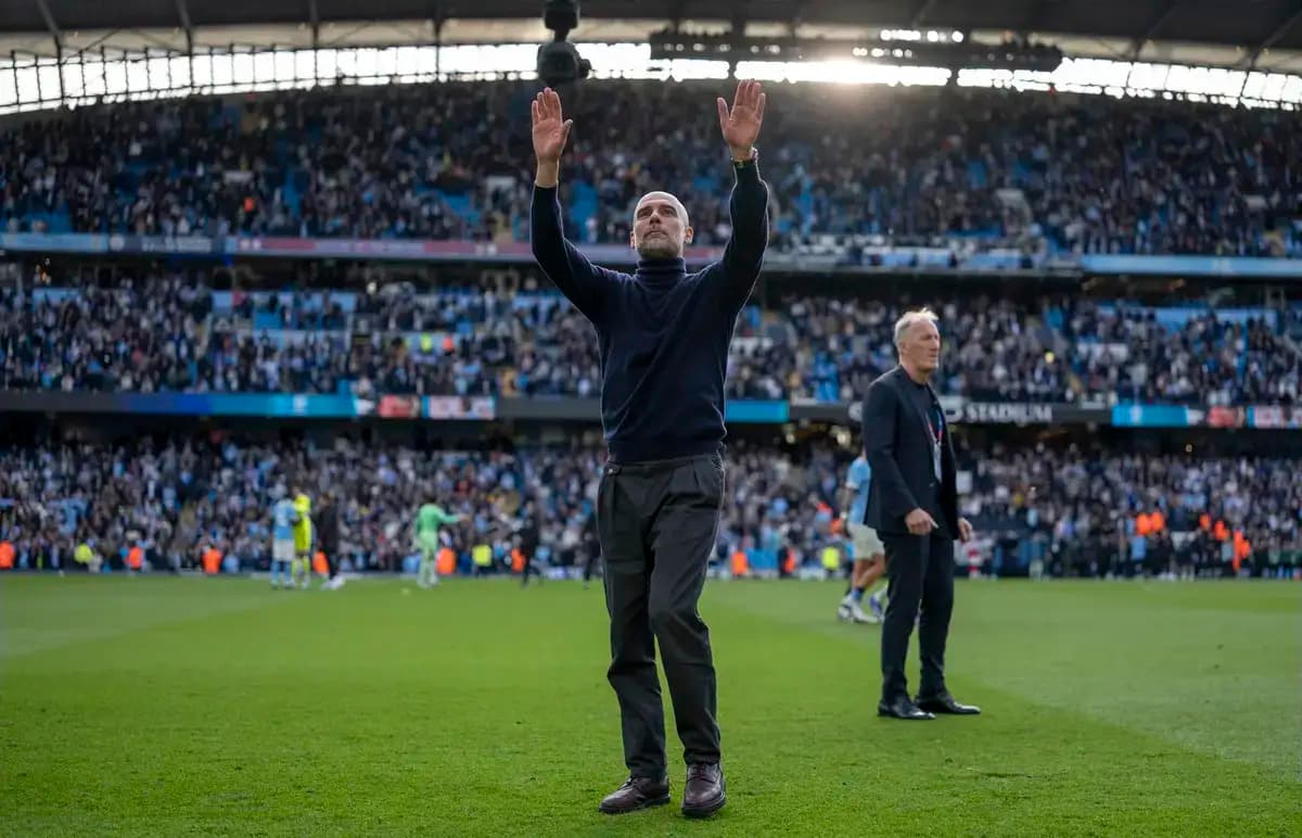My 94-year-old father will visit Etihad Stadium on Sunday, says Pep Guardiola on renaming of North Stand