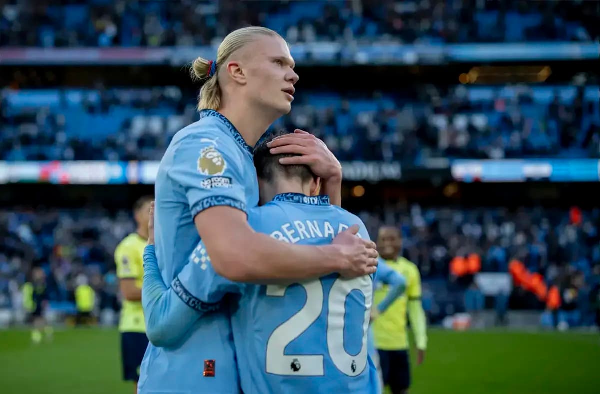 Erling Haaland admits ‘difficulty’ in paying tribute to Bernardo Silva after confirmed Man City exit