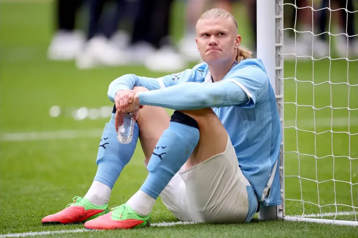 “We should be an angry, it’s not good enough” – Erling Haaland reflects on title race as Arsenal clinch Premier League crown