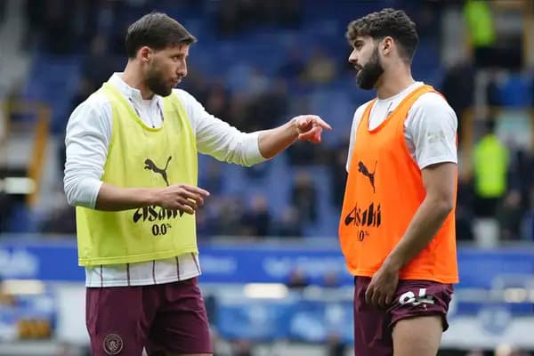 Ruben Dias and Josko Gvardiol return to Manchester City training ahead of Brentford clash