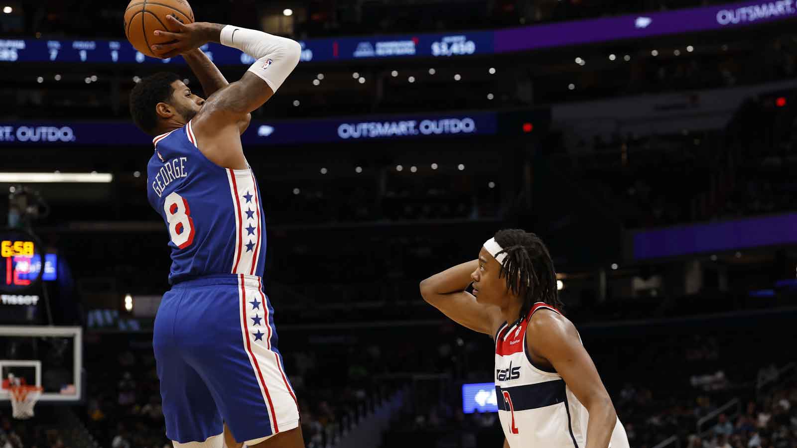 Watch out, NBA fans, 76ers’ Paul George is feeling like himself again
