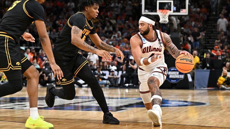 Illinois and Arizona punch their tickets to the men’s Final Four. Two more teams will join them on Sunday