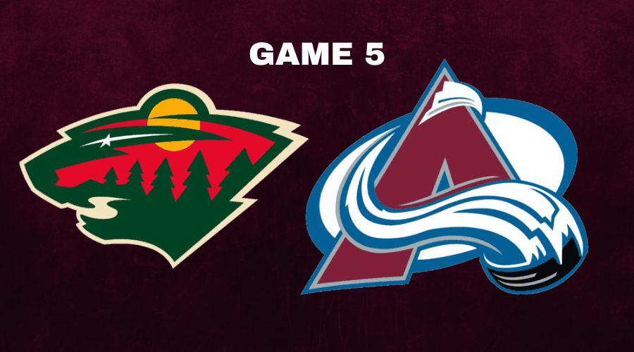 Minnesota Wild at Avalanche Game 5: Looking To Clinch at Home, Lines, Notes & How To Watch