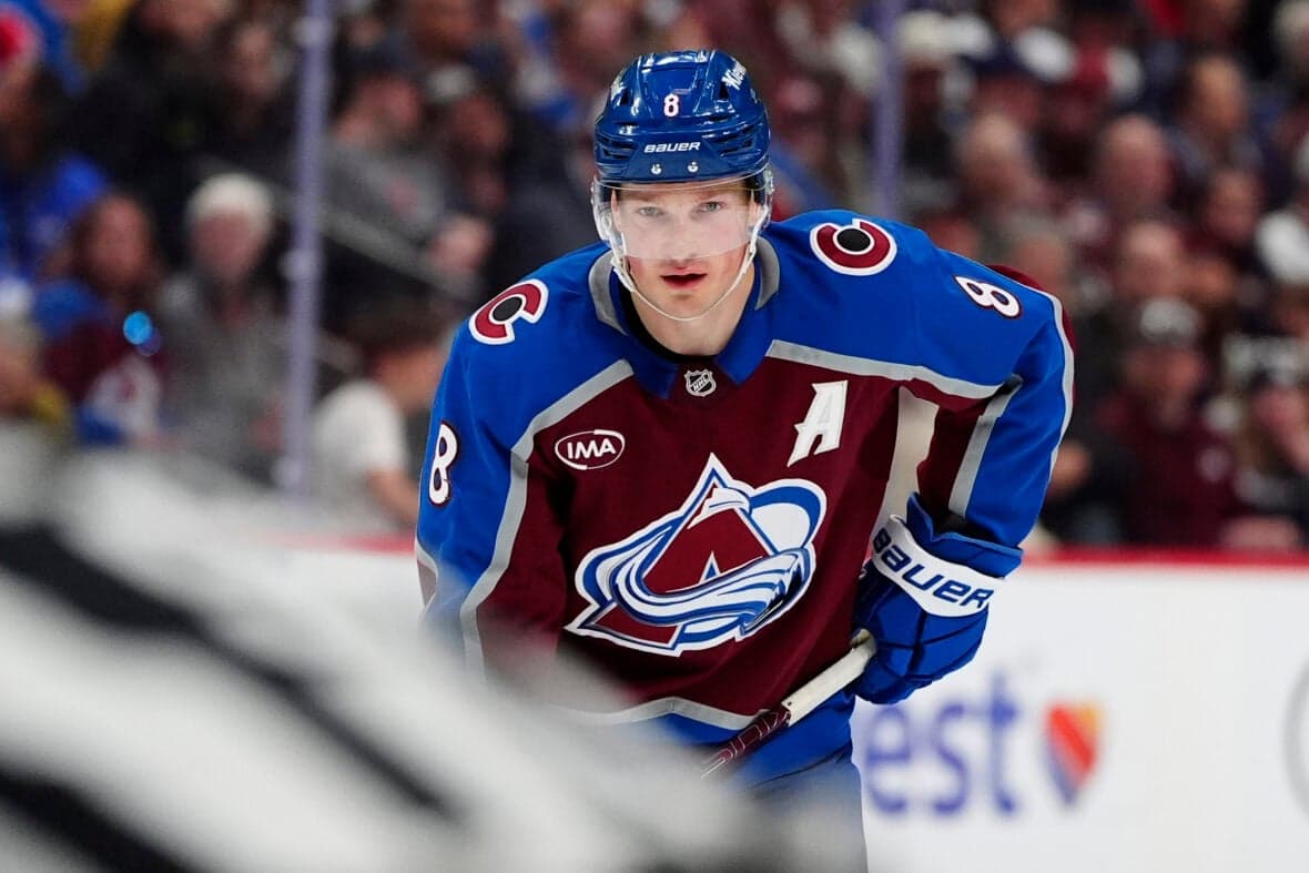 Cale Makar Exits Avalanche Game With Upper-Body Injury