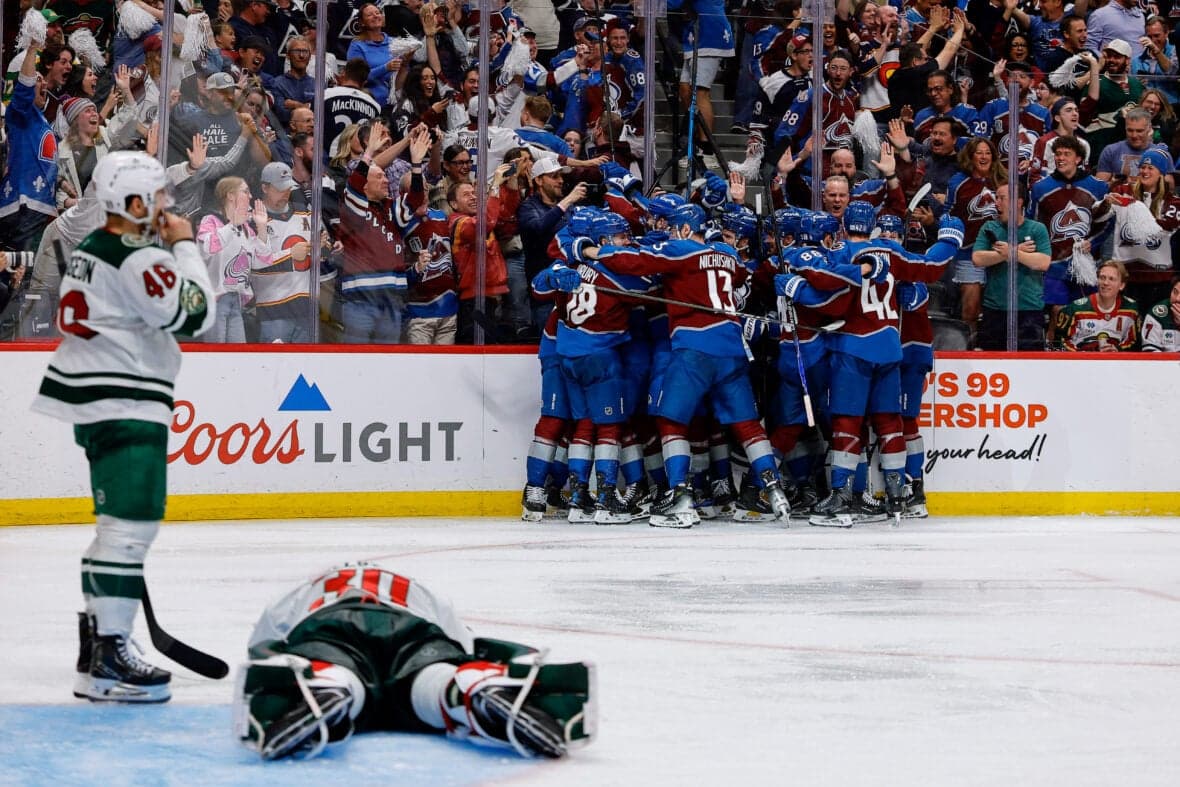 Postgame: Avalanche Complete Comeback in OT, Eliminate Wild in 5 Games