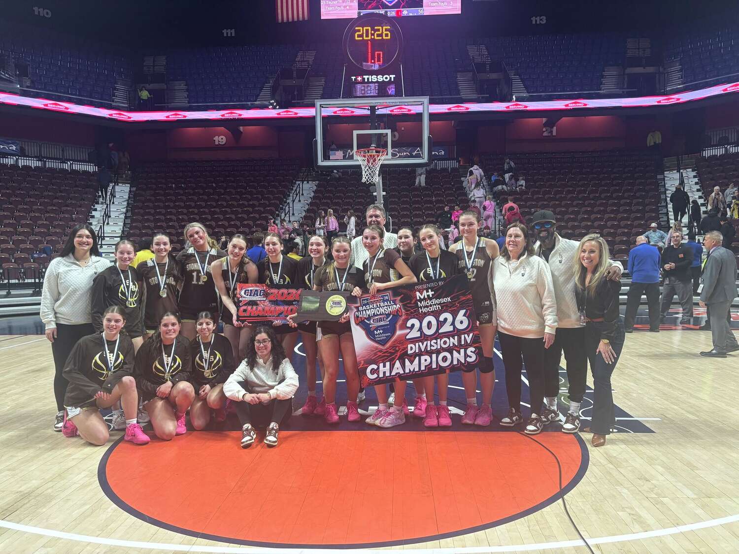 Stonington girls basketball wins CIAC Division IV championship over Morgan for first title since 2006