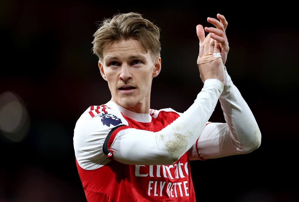 What Odegaard & Arteta told the fans at the Emirates post-Burnley