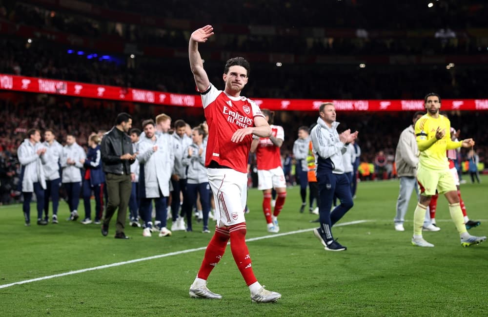 Arsenal's Declan Rice Reaffirms League Title Push After Manchester City Loss