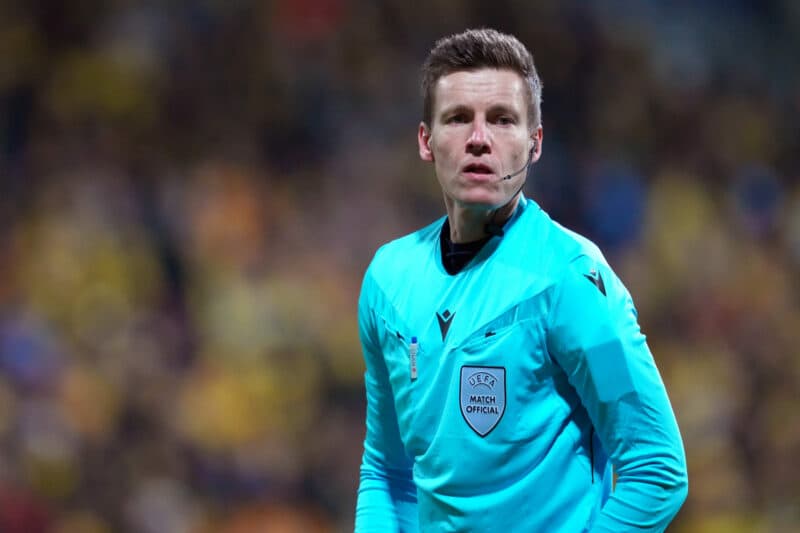 UEFA confirm referee team for Arsenal’s game at Sporting