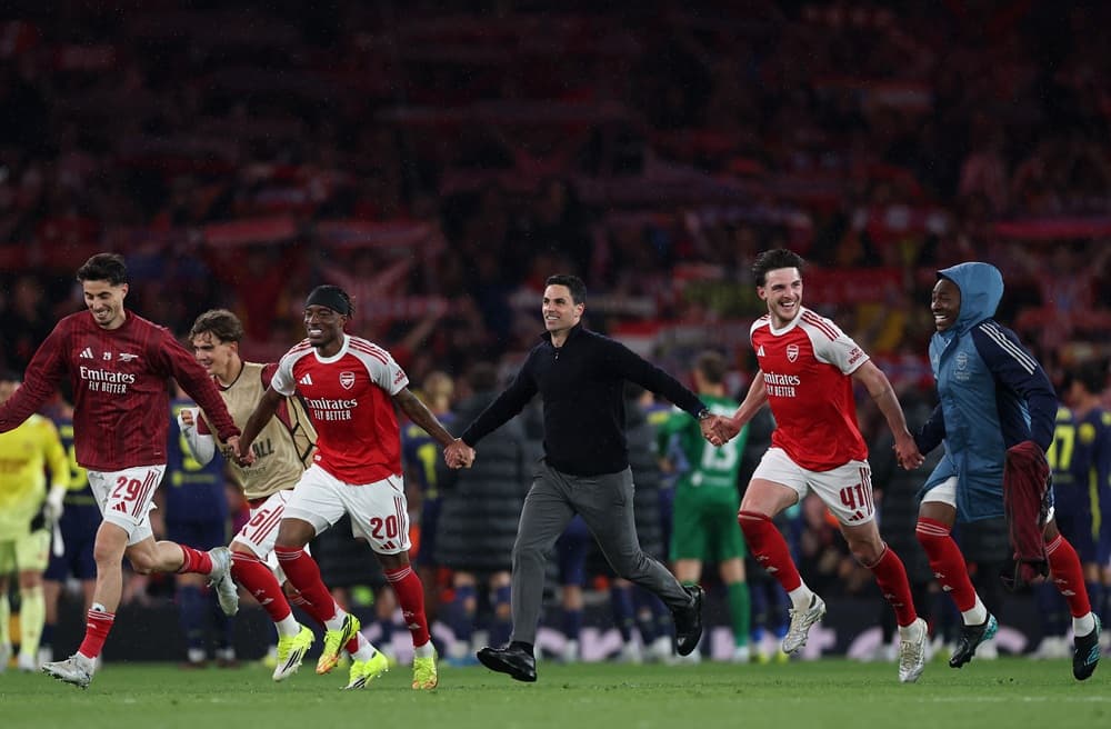 Saka, Odegaard, & Arteta deliver verdict on Arsenal fans after Champions League semi-final win