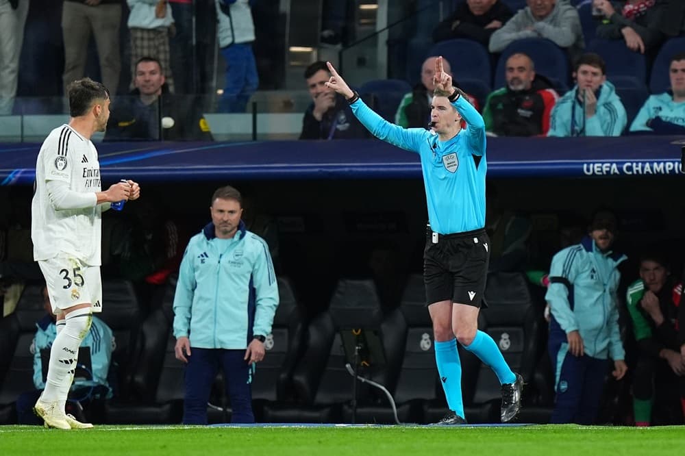 UEFA appoint same Arsenal quarter-final referee as last season
