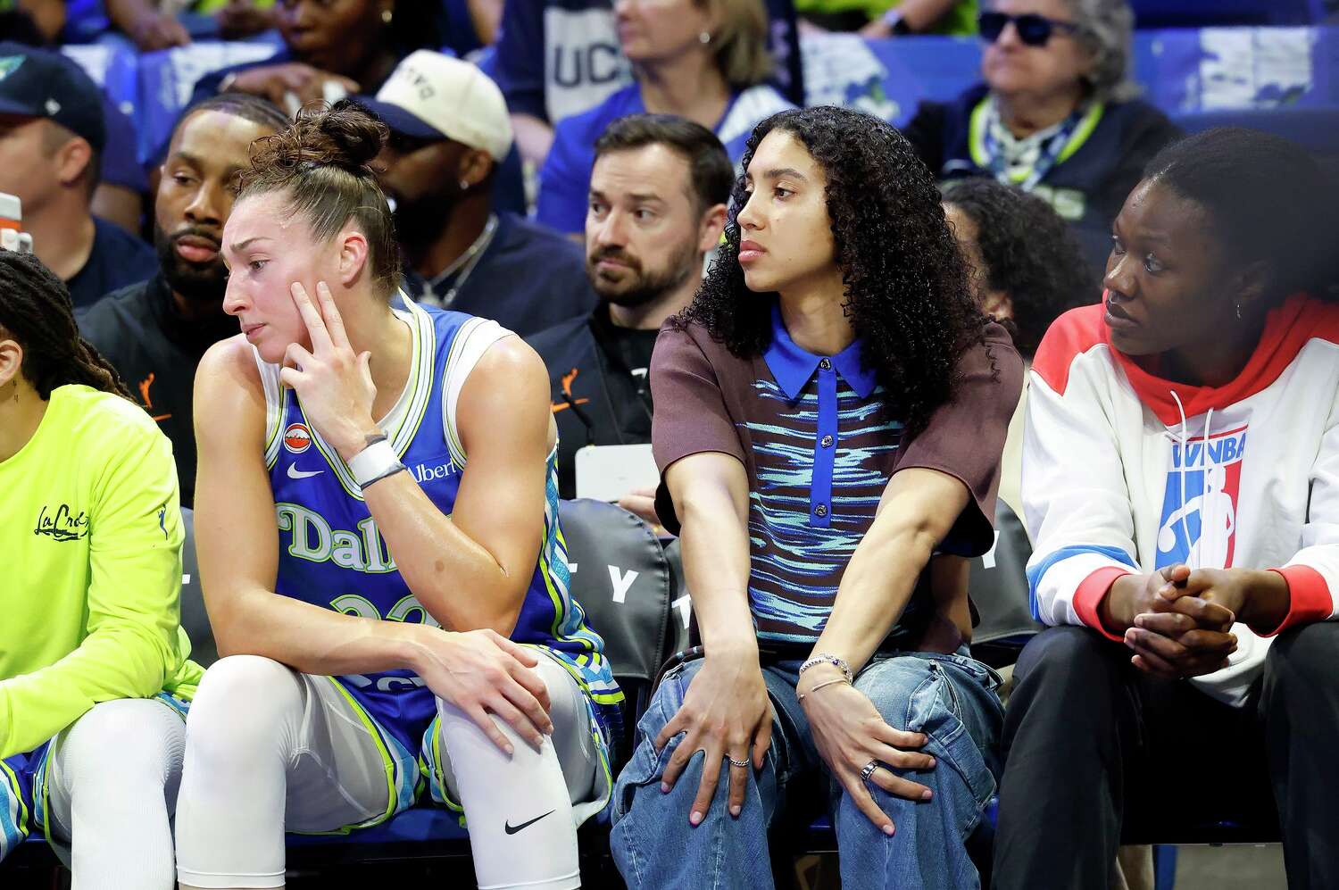 Questions surround Azzi Fudd's status after Wings' top pick sits in home-opener loss