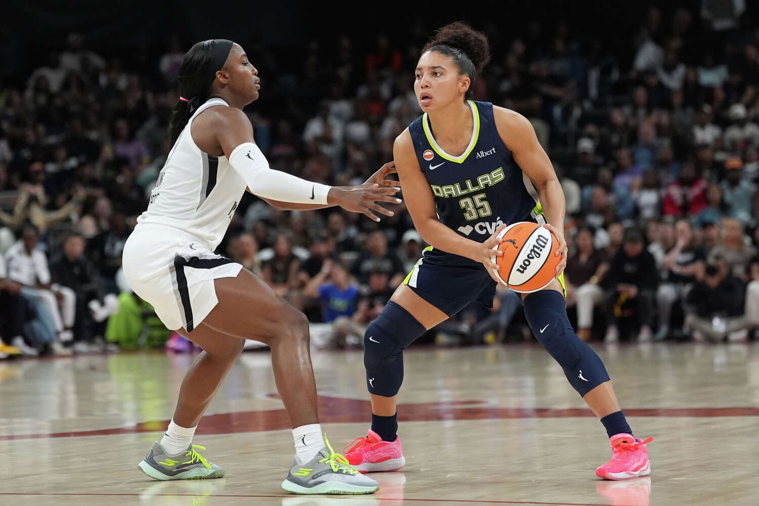 Five thoughts from Wings vs. Aces: Azzi Fudd gets more comfortable in Dallas' offense