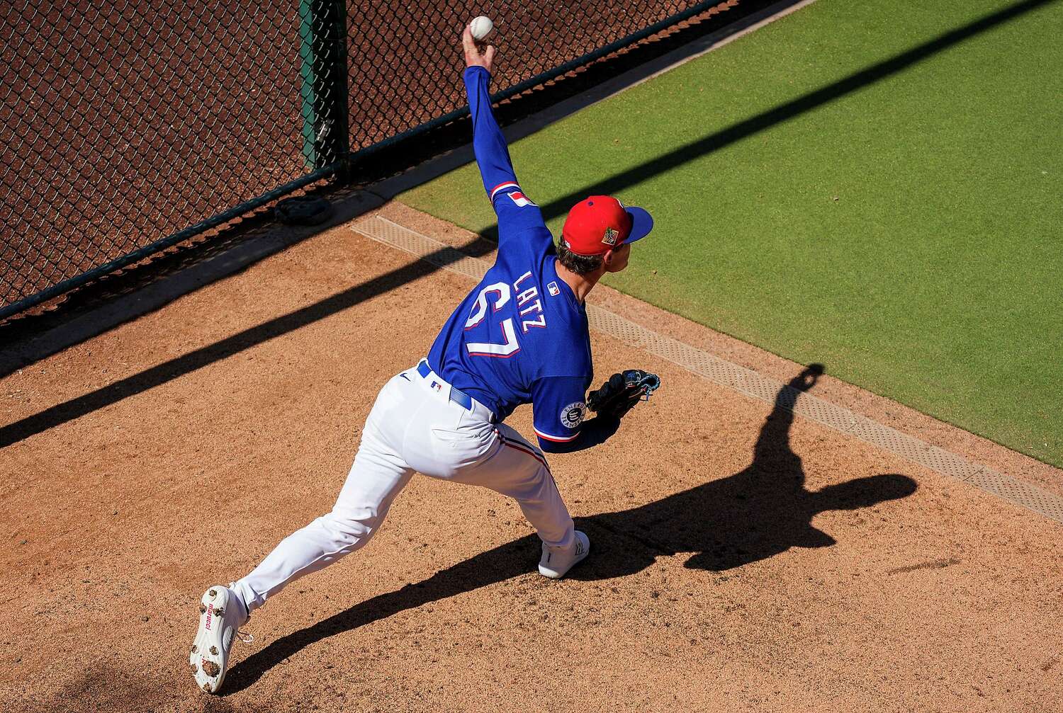 3 Texas Rangers observations: Jacob Latz's 'perplexing' velocity dip, second base setback
