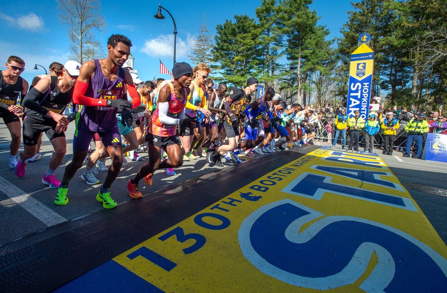 Locals at Boston Marathon: Chris Batista fastest; Jim Musante guts out his 46th