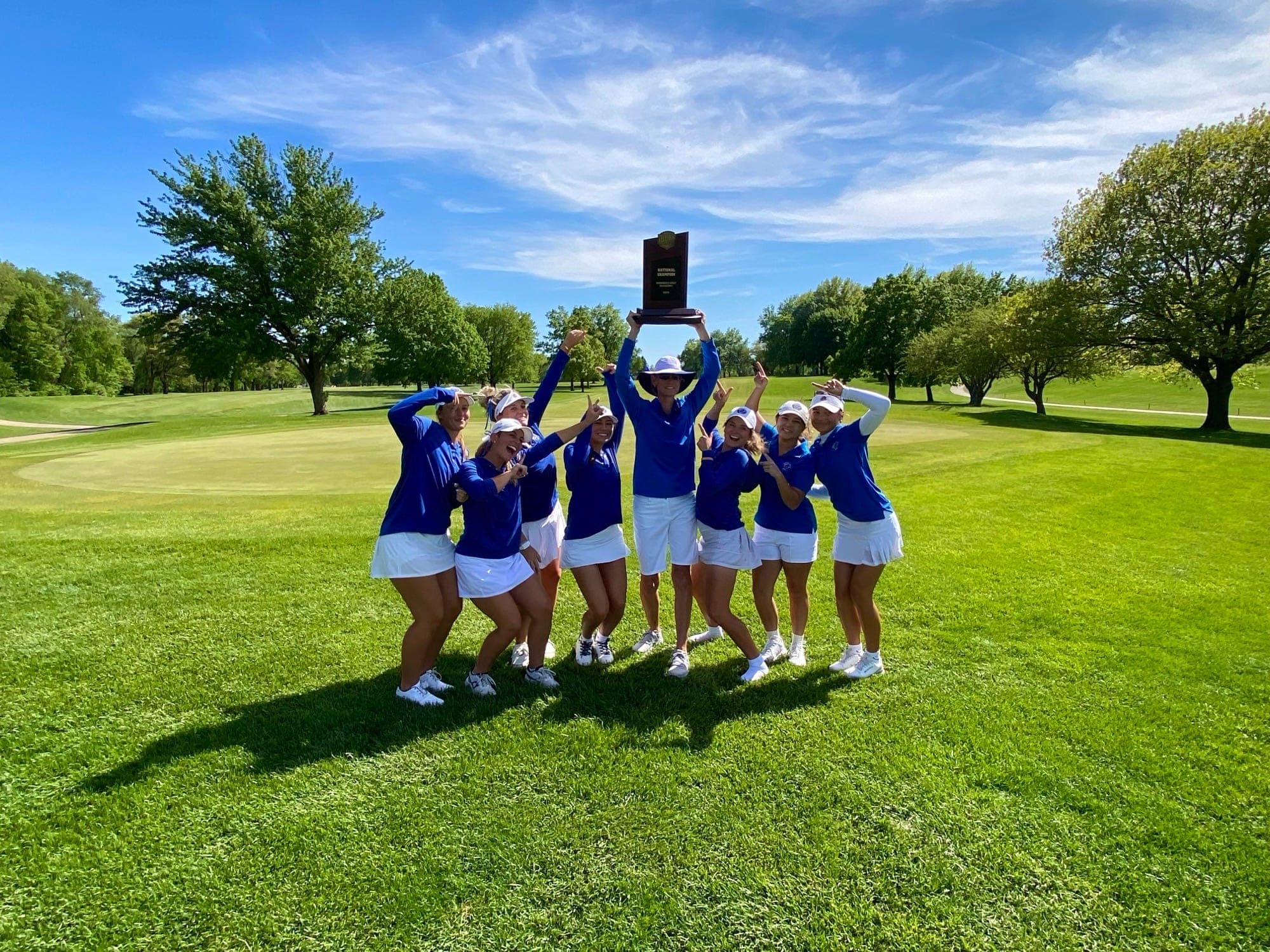 Daytona State rallies for 2nd women's golf national title in 3 years