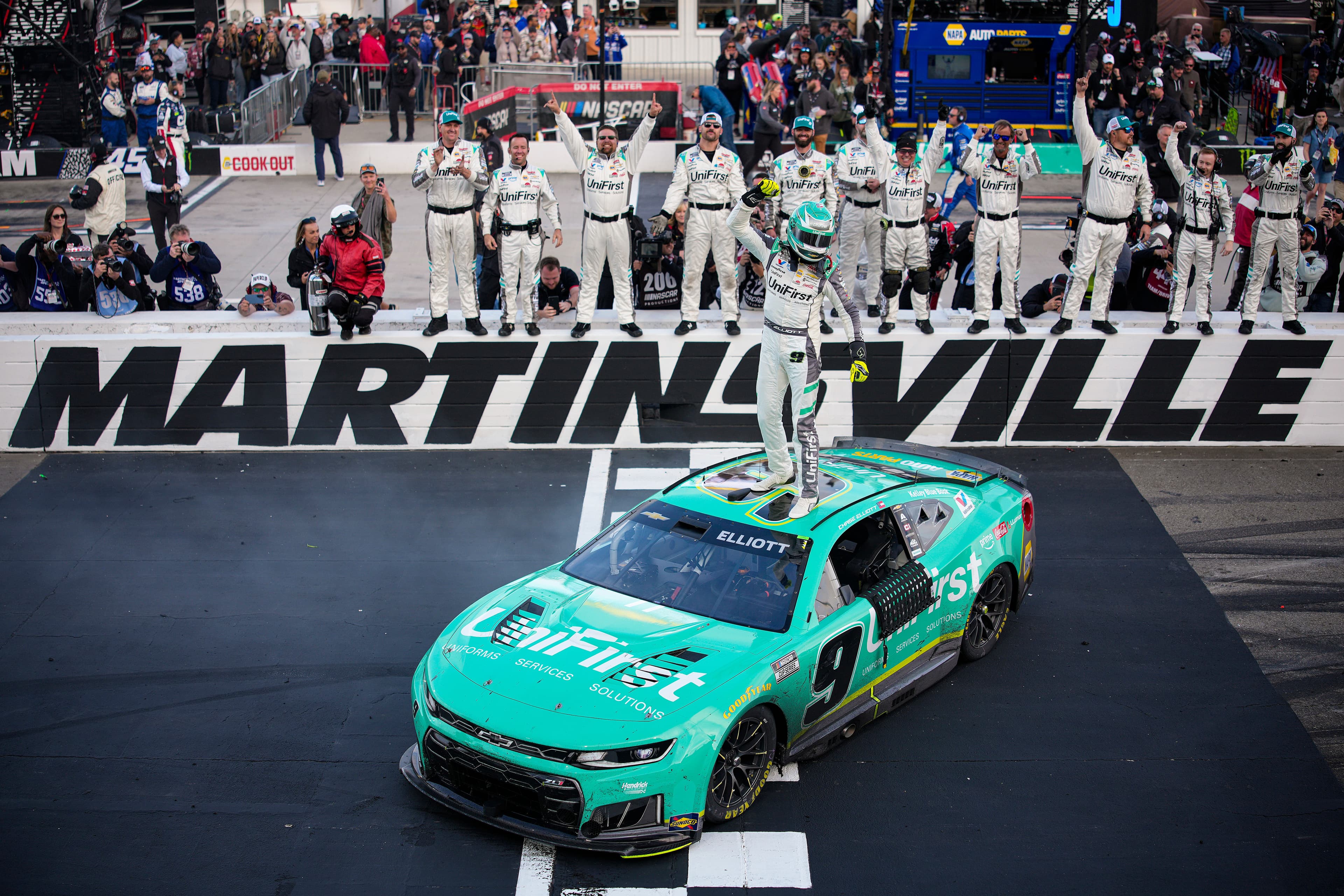 Killing another NASCAR conspiracy after Chase Elliott wins Martinsville race