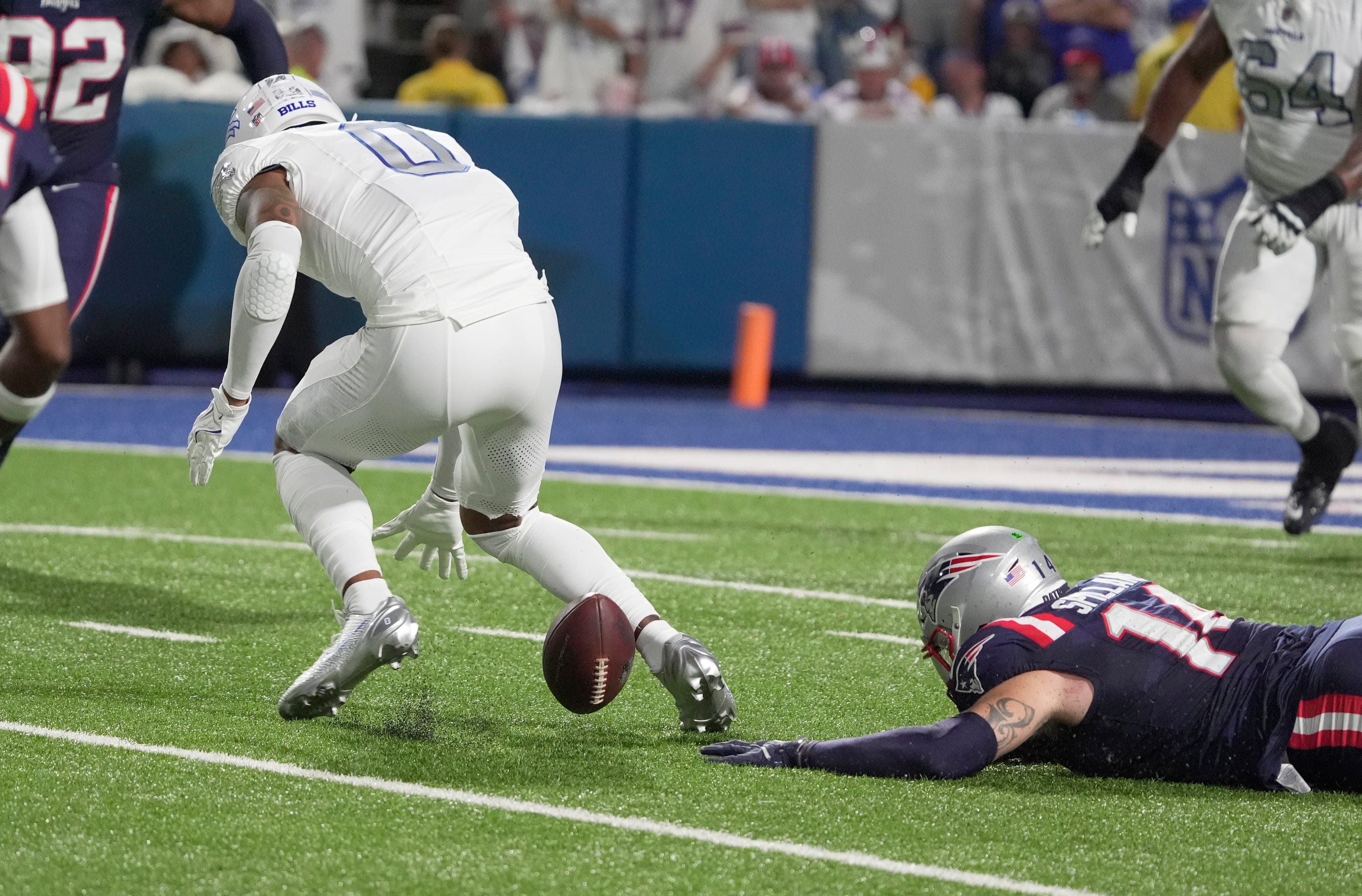 Keon Coleman is trying to move past criticism as roster pressure builds