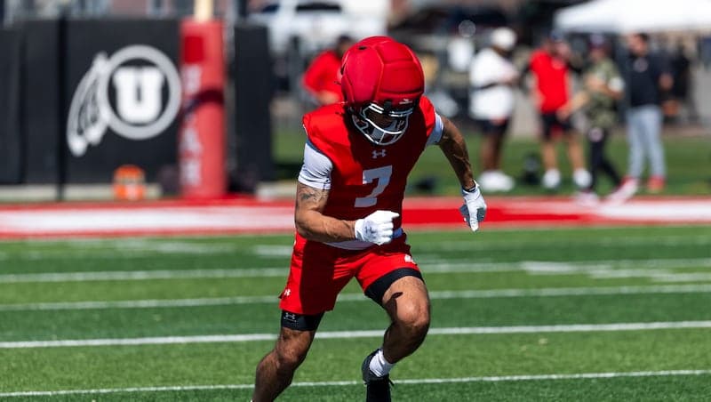 ‘You wish you had 20 of them’: Former USU WR Braden Pegan is already taking on a leadership role with the Utes