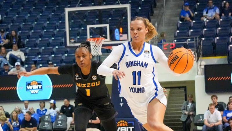 BYU pounces on Missouri early, extends season by rolling into WBIT quarterfinals