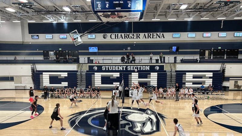 High school boys volleyball: Maple Mountain overcomes early struggles to defeat Corner Canyon