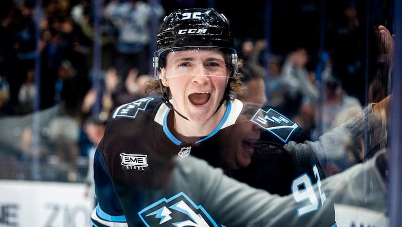 Is Logan Cooley a franchise player? Mammoth score 6 unanswered goals to beat Kraken