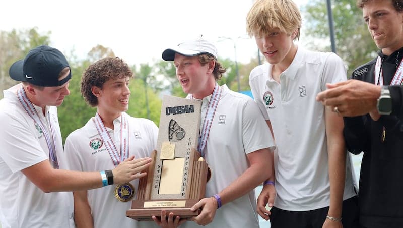High school boys tennis: Rowland Hall rolls through 3A state tourney again