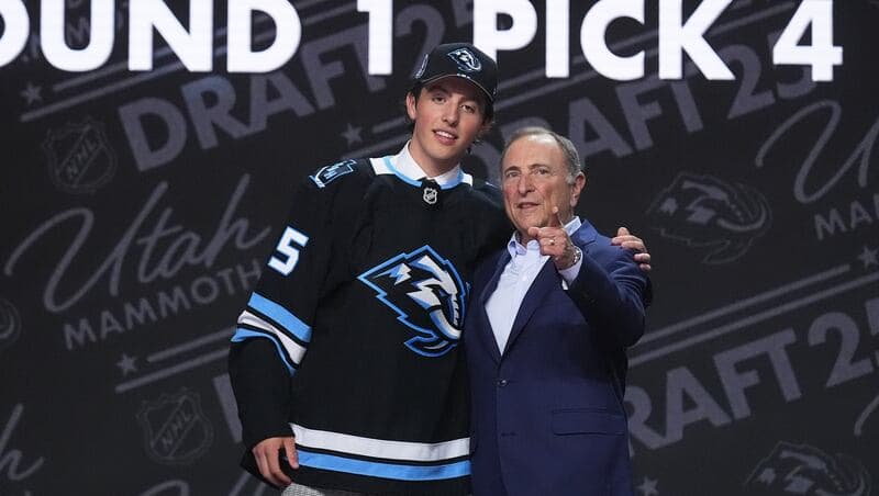 Mammoth 4th-overall pick Caleb Desnoyers’ future just got much clearer