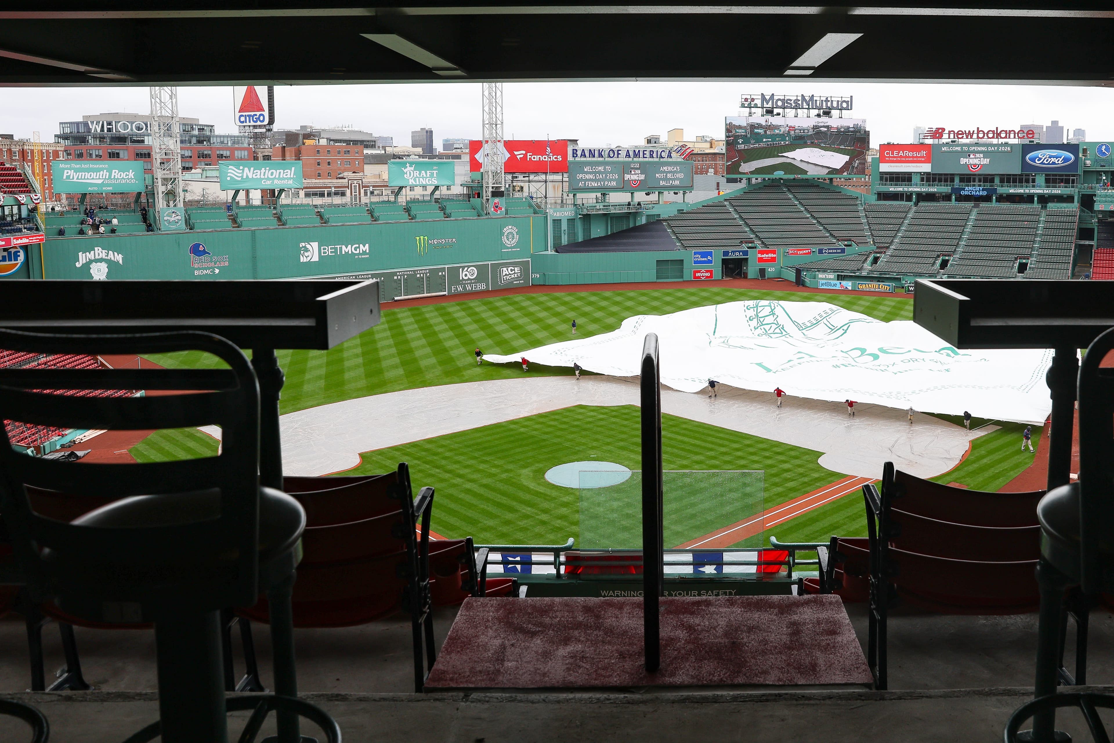 Rain forecast forces Tigers time change Sunday vs Red Sox in Boston