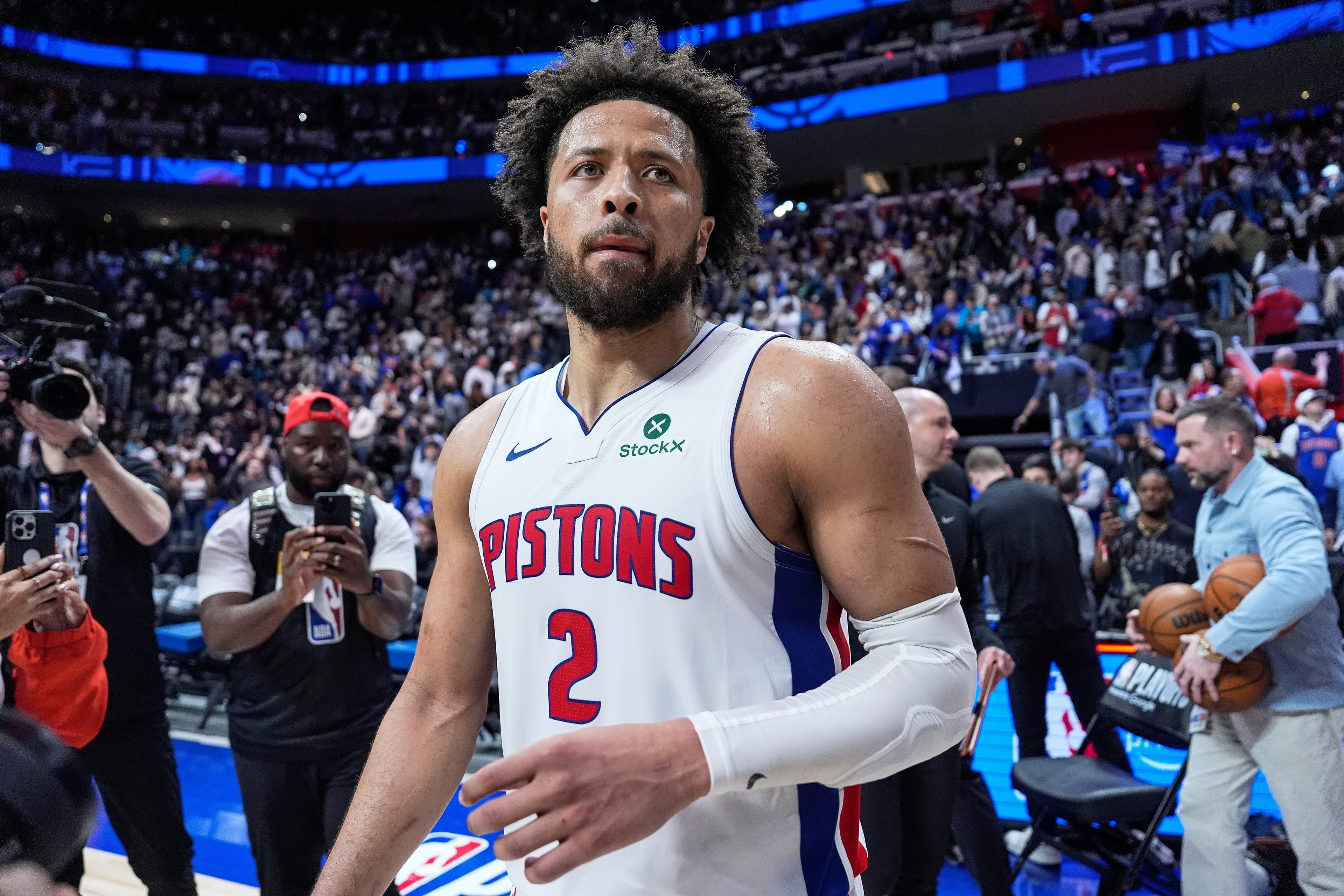 How Ausar Thompson and Cade Cunningham won Game 5 for Pistons