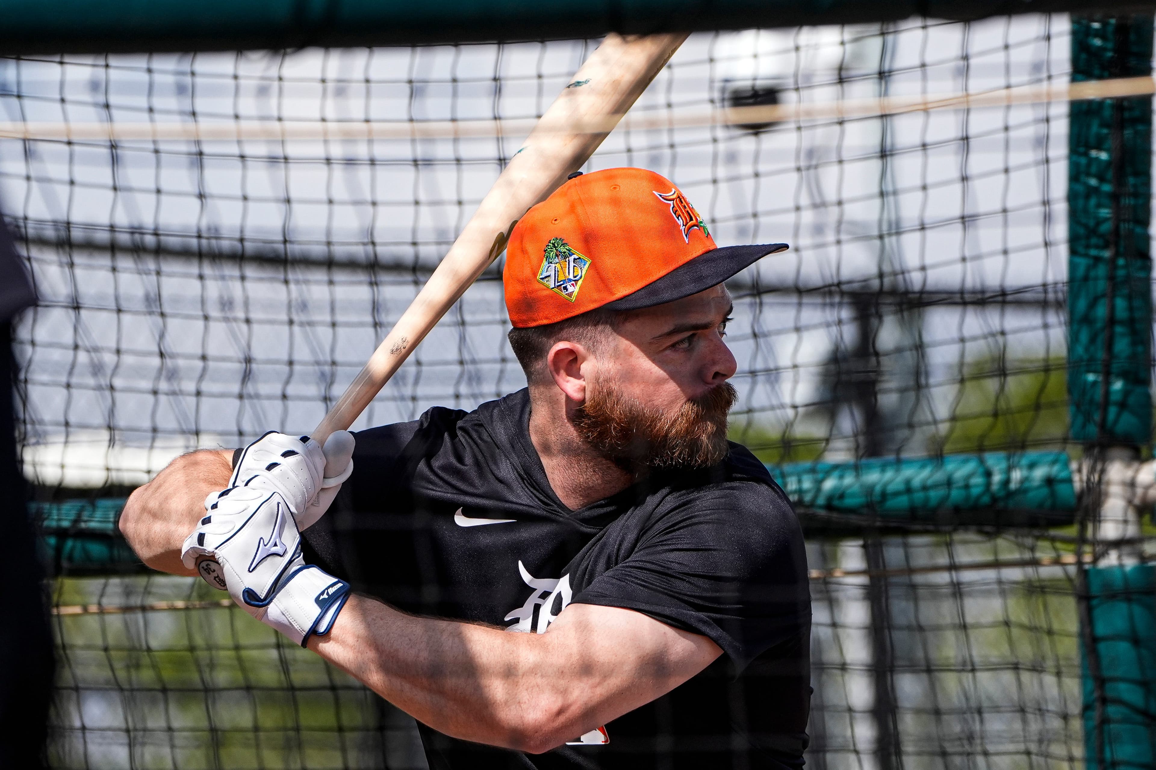 Tigers' Jake Rogers struck in face by own bat, suffers mild concussion
